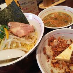 味噌つけ麺＋大盛