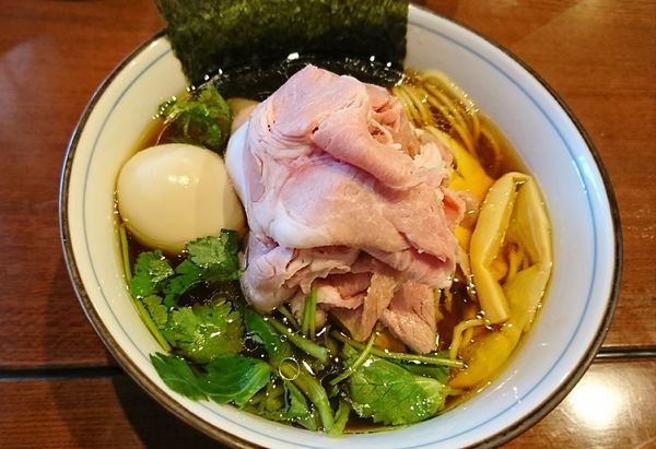 「特製四つ葉そば(1030円)」@中華そば 四つ葉の写真