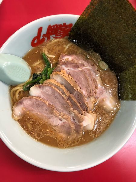 「味噌チャーシュー(＋クーポンチャーシュー)」@山岡家 山梨甲斐店の写真