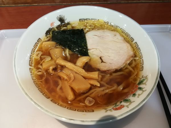 「3/10中華そば850円」@JAL PLAZA 羽田空港 7番ゲートショップの写真