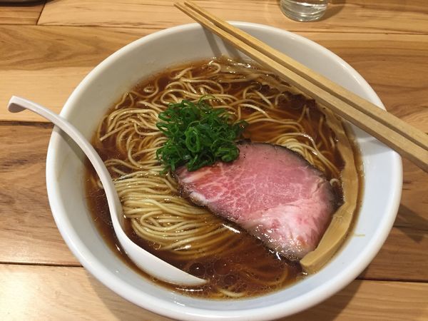 「【限定】田中式醤油らーめんイベリコ豚焼豚780円+大盛100」@らーめん カッパハウスの写真