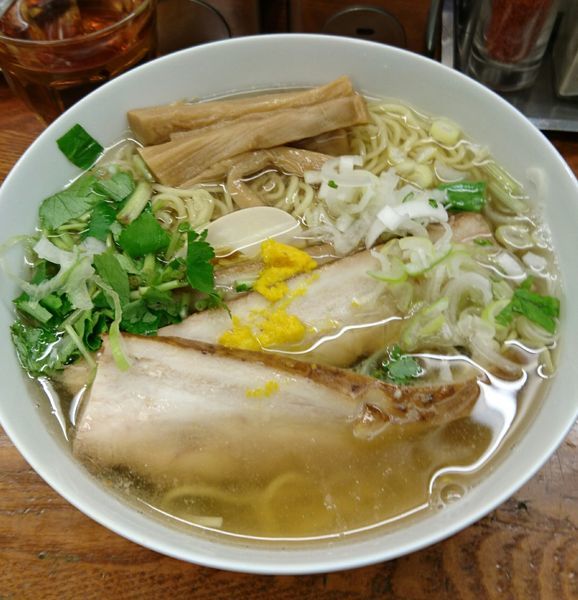 「和風柚子焼豚麺」@麺屋ひょっとこの写真