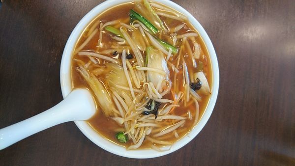 「サンマー麺850円」@野庭飯店の写真