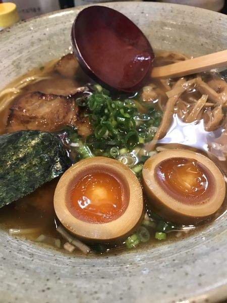 「肩ロースチャーシュー麺＋味玉」@麺や 桜風の写真