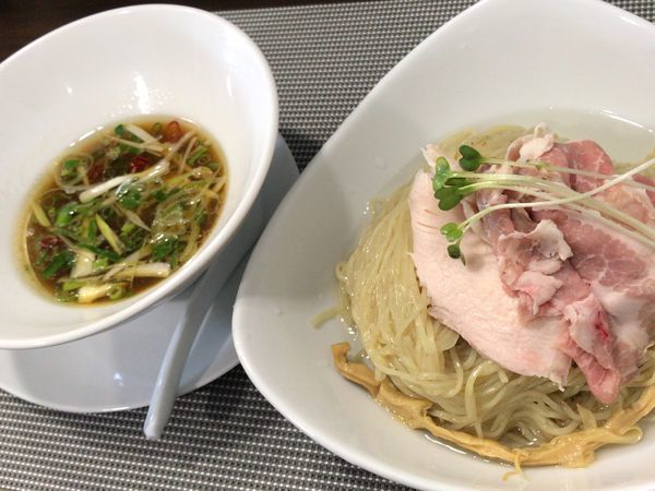 「つけ麺(大盛り)」@創作麺 やま鳶の写真