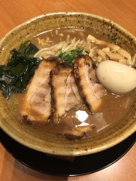 「麦丸特製味噌」@焙煎味噌ラーメン 寿宝丸の写真