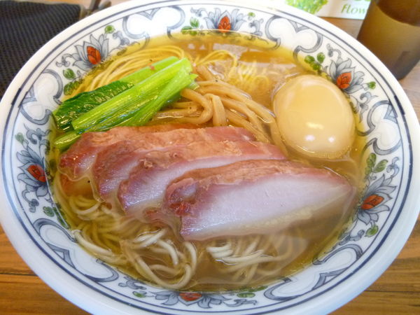 「特製貝そば　薄口醤油味」@まるえ食堂の写真