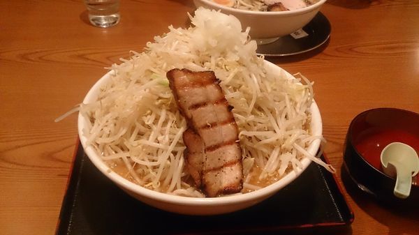 「みそふじ麺830円+特盛200円」@優勝軒 柏店の写真