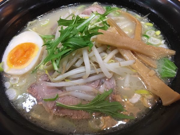 「玄らーめん（塩）」@らーめん家 玄の写真