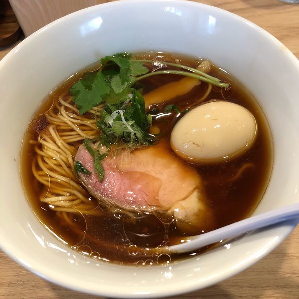 「味玉醤油ラーメン」@らーめんMAIKAGURAの写真