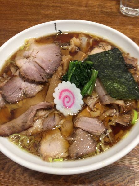 「生姜醤油チャーシューラーメン」@新潟長岡らーめん みずさわ 東川口店の写真