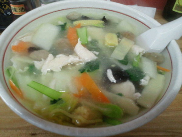 「鶏あんかけらーめん 800円」@喜々飯店の写真