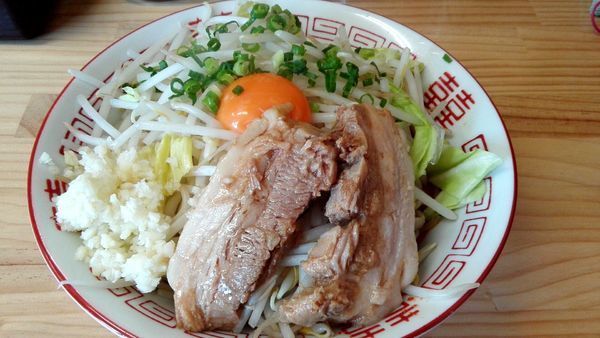 「汁なし+雷雷激辛」@麺屋 MARUの写真