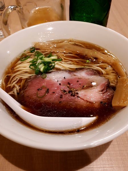 「(四周年限定)特選！！醤油らぁめん780円+ビール500円」@らーめん カッパハウスの写真