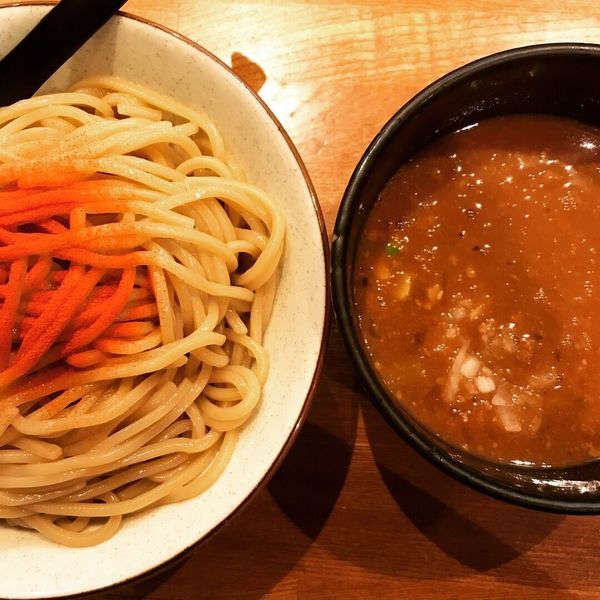 「辛つけ麺」@つけ麺 R&Bの写真