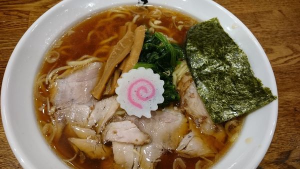「生姜醤油ラーメン￥700」@新潟長岡らーめん みずさわ 東川口店の写真