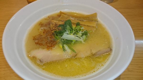 「鶏白湯 メンマ」@拉麺 弁tenの写真