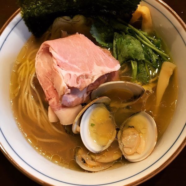 「蛤そば」@中華そば 四つ葉の写真