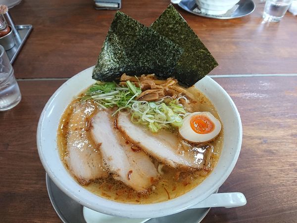 「うま塩、全部のせ、大盛 1080円」@麺家 ゐをりの写真