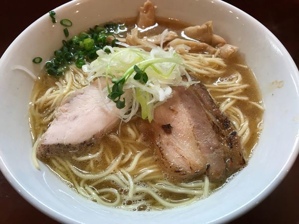 「濃厚醤油鶏そば 大盛  750円」@麺屋 くまがいの写真