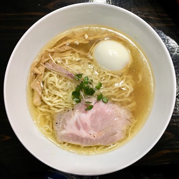 「伊吹いりこの塩煮干し 900円」@町田汁場 しおらーめん進化 中山店の写真