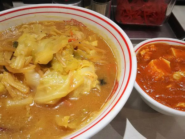 「味噌タンメン￥780＋麻婆単品￥130」@蒙古タンメン 中本 町田店の写真