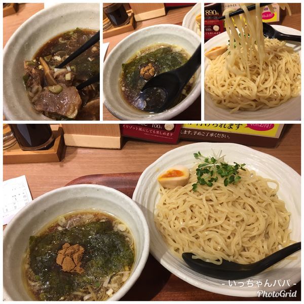 「鶏と秋刀魚つけ麺 大盛り2玉 890円」@麺処 直久 大久保店の写真