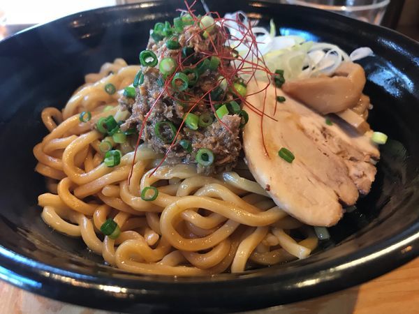 「さんままぜそば 780円 中盛サービス」@さんまらーめん 鈴木さんの写真