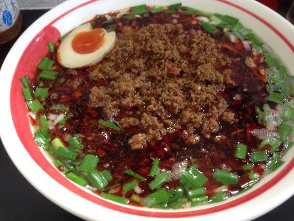 「「限定」台湾ラーメン 大盛」@自家製麺SHINの写真