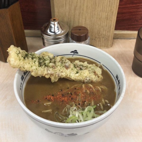 「カレーそば」@名代 箱根そば 秋葉原店の写真