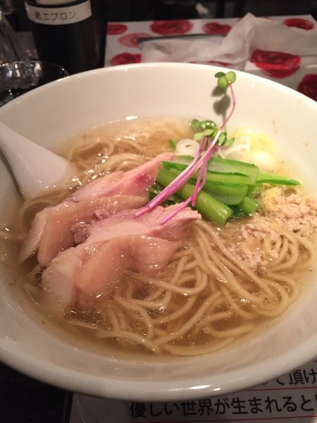 「塩生姜らー麺」@塩生姜らー麺専門店 MANNISHの写真