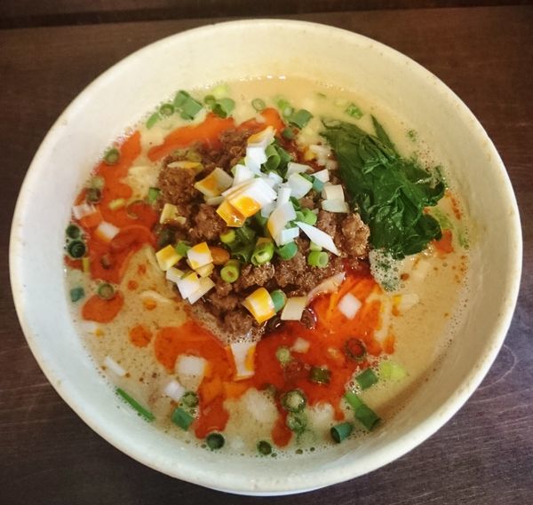 「担々麺＋ライス＝1000円」@うずまき 別館の写真