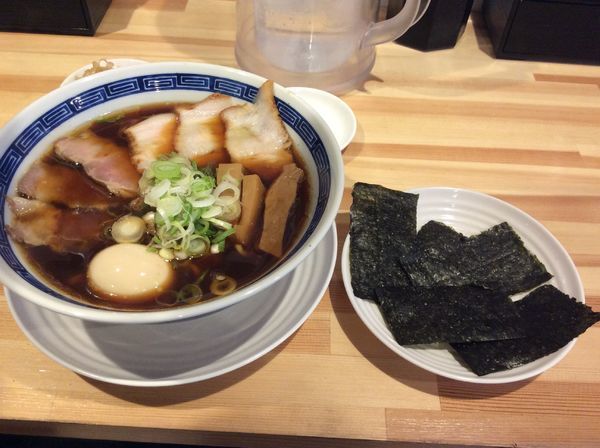 「特製手揉み中華そば（醤油）」@麺屋 凩の写真