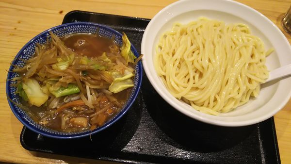 「野菜つけ麺(大盛)」@つけめん 蕾 本家の写真
