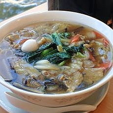 「五目スープそば780円+大盛100円」@中華四川料理 飛鳥の写真