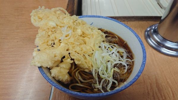 「いか天そば」@川一の写真