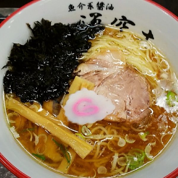 「岩のりらー麺　８５０円」@煮干しらーめん 海空土 吉岡店の写真