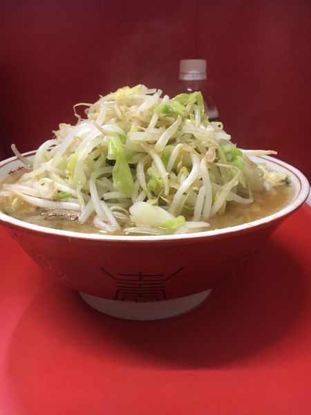 「小ラーメン ニンニク ➕カラメ」@ラーメン二郎 松戸駅前店の写真