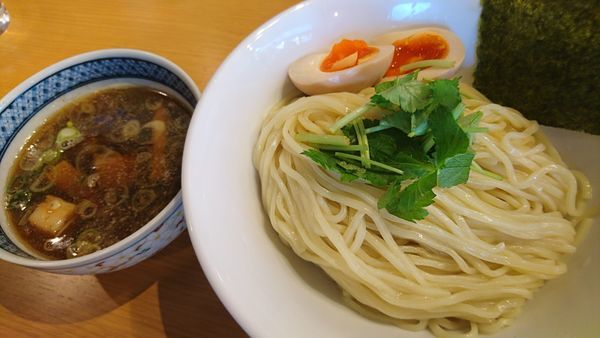 「味たまつけ麺 中盛」@中華そば コヨシの写真