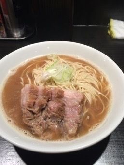 「肉そば」@自家製麺 伊藤 銀座店の写真