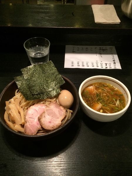 「濃厚つけ汁ソバ」@BASSO ドリルマンの写真