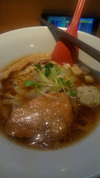 「手もみ中華そば」@國分ラーメン食堂の写真