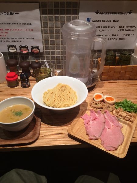 「特製鶏つけソバ」@NOODLE STOCK 鶴おかの写真