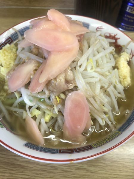 「102 小ブタ ¥850 生姜¥50 紅生姜¥100」@ラーメン二郎 栃木街道店の写真