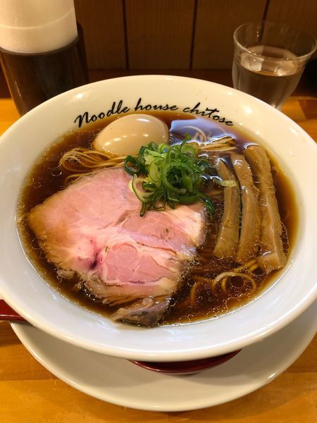 「醤油 煮玉子」@麺庵ちとせの写真