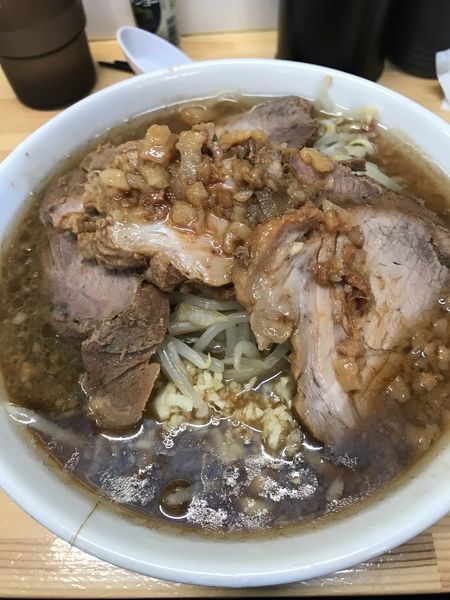 「豚ラーメン」@俺の生きる道 白山店の写真