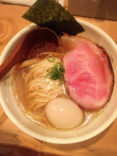 「味玉そば」@中華蕎麦 蘭鋳の写真