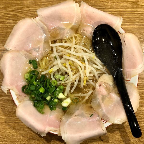 「中華そば しょうゆ 肉大盛 (740円)」@丸忠商店の写真