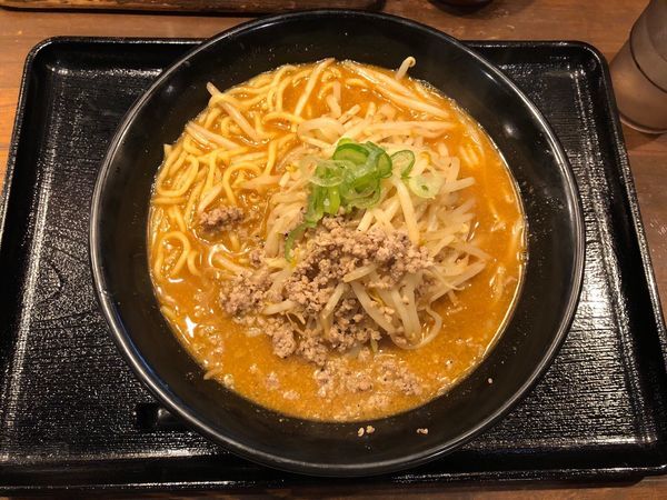 「元祖百年味噌ラーメン」@百年味噌ラーメン マルキン本舗 みかも店の写真