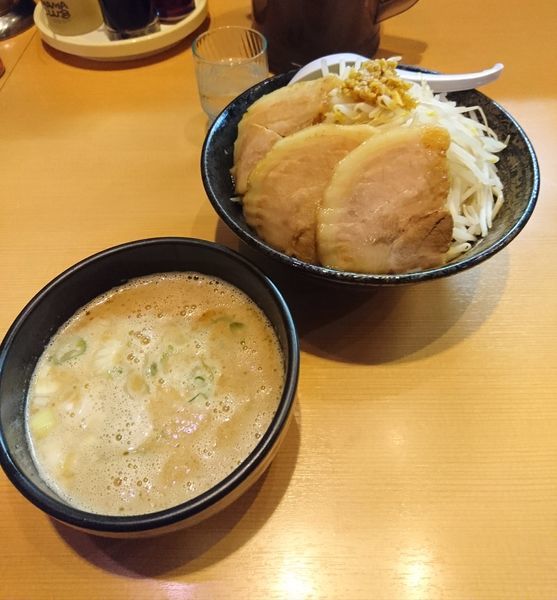 「３月限定 ブッタンつけ麺 大盛」@常勝軒 本庄店の写真